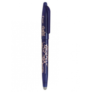 Bolígrafo fino Frixion Ball Pilot tinta gel borrable, color azul 1 pieza