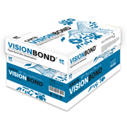 Papel bond Vision carta blancura 97% 75 gr