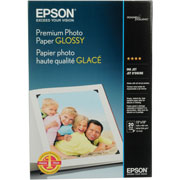 Papel premium Epson glossy photo paper .