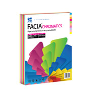 Papel Facia Chromatics carta mix de 10 colores 75 gr