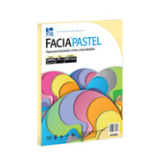 Papel Facia Pastel carta colorcanario 75gr