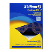 Papel carbon Pelikan Plenticopy 200 tamaño carta 21x29.7 cm 100 hojas