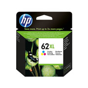 Cartucho de tinta tricolor HP 62xl .