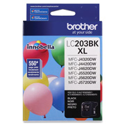 Cartucho brother color negro LC203BK .