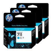 Pack de 3 cartuchos de tinta HP 711 de 2Pack de 3 cartuchos de tinta HP 711 de 2