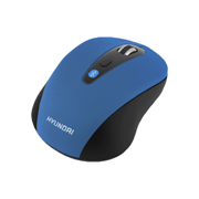 MOUSE HYUNDAI OPTICO HTBTMDG, INALAMBRICO, AZUL