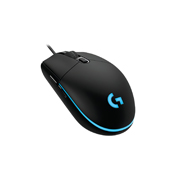 Mouse Logitech G203 gaming alámbrico negro