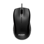 Mouse Verbatim alámbrico óptico USB .
