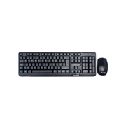 Kit teclado y mouse Vorago KM-302 inalambrico negro