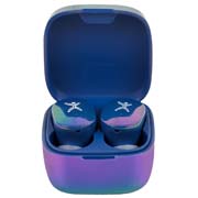 AUDÍFONOS PERFECT CHOICE BT TWS BRILLANTES PEARL COLOR AZUL