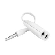 Divisor de audio Perfect Choice 3.5mm blanco