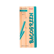 Lápiz Bacogreen hb no.2,  caja con 10 lápices
