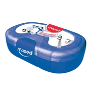 Lapicera study box  Maped con pizarrón blanco integrado