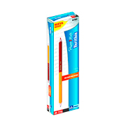 Lápiz bicolor grafito-rojo duo triang r caja con 12 piezas