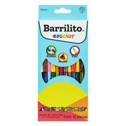 LÁPICES DE COLORES DÚO BARRILITO CAJA -24 3MM