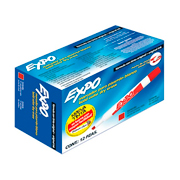 Marcador para pizarron Expo rojo caja con 12 piezas