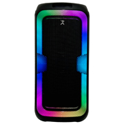 BAFLE PERFECT CHOICE RGB JOY CON MICRÓFONO COLOR NEGRO