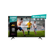 Pantalla Hisense 55' 4K Ultra HD Smart TV LED VIDAA, Modelo:55A65HV
