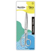 Tijera oficina/costura Barrilito 17.7 cmuso escolar, oficina y manualidades