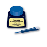 Tinta de repuesto SC-RF Pilot para marcador, color azul, botella de 30 ml