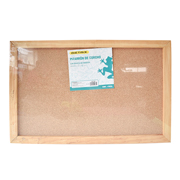 Pizarrón de corcho Dietrix 40 x 60 cm marco de madera