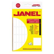 Etiqueta blanca JANEL clasica no. 6 con 900 etiquetas de 13x38mm