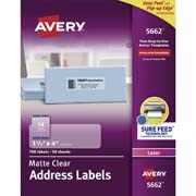 Etiqueta tecnología laser AVERY traslúcida