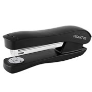 Engrapadora plástica Pegaso 232 tira completa color negro