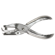 Perforadora metálica Pegaso 540 de 1 orificio perfora hasta 6 hojas