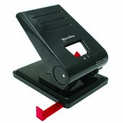 Perforadora 2 orificios Barrilito cuerpometálico