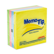 Notas Adhesivas Memo Tip pastel 3x3 pulg1 block con 400 hojas
