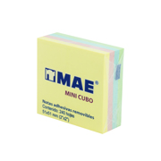 Notas Adhesivas MAE pastel 2x2pulg blockcon 240 hojas