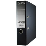 Registrador Lefort carta color negro .