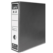 Registrador arcoiris KYMA tamaño carta negro 1 pieza