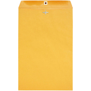 Sobre kraft con broche engomado Ampad oficio caja con 100 pzas