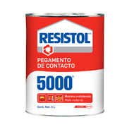 Pegamento de contacto Resistol 5000 a marillo lata de 4 litros