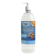 Jabon para manos antibacterial Super mops aroma almendras 1 Lt.