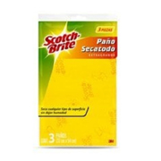 Paño secatodo 3 pzas Scotch-brite 3M de 35x20cm