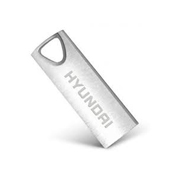 Hyundai Bravo Deluxe Keychain USB 2.0 32GB Metal Silver
