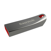 Memoria USB Sandisk Cruzer Force, 64GB, USB 2.0, Metálico