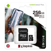 Microsd Con Adaptador Cl10, 256GB, A1. .