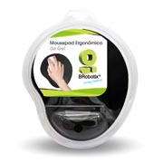 Mousepad Brobotix gel color negro .