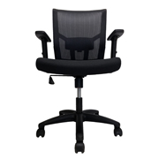 Silla ejecutiva ERGO CASELLI respaldo enmalla y asiento en tela