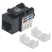 LM-Jack Intellinet CAT 6 de impacto (keyne) negro