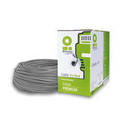 Bobina CAT 5e Brobotix CCA UTP 100 mts gris