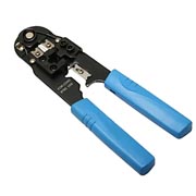 Pinza Brobotix p/crimpear y pelar cable j45