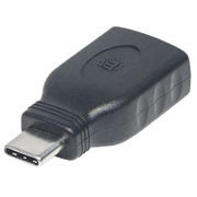 ADAPTADOR USB-C A USB TIPO A, M-H V3. MANHATTAN