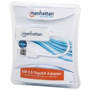 Tarjeta de red Manhattan gb USB v3.0. .