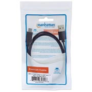 Cable Manhattan USB tipo c a-c m-m v2.0 1m