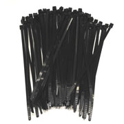 Cinchos de plástico santul 4.8 x 350mm bolsa de 50 pzas color negro